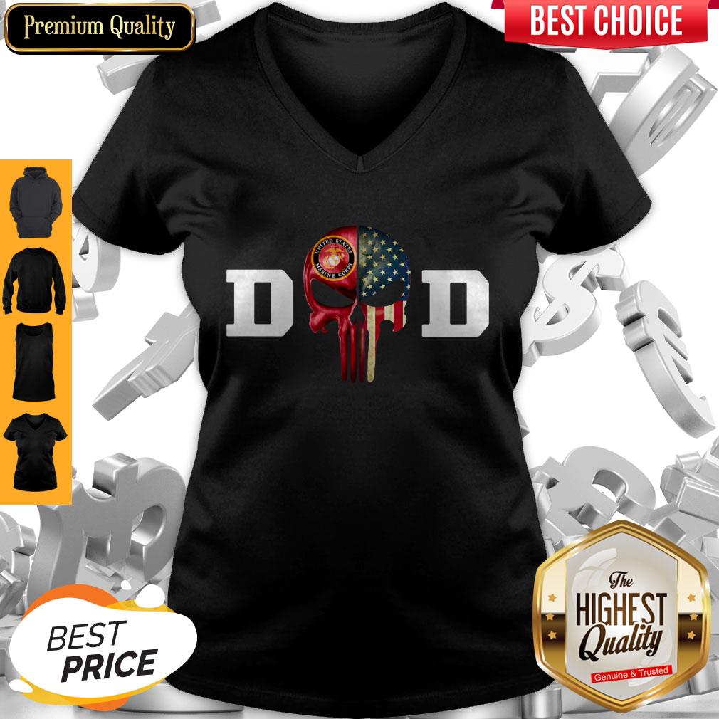 Pretty United States Marine Corps Dad Shirt