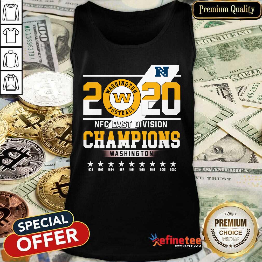 Pro 2020 Washington Football Nfc East Division Champions Washington Shirt