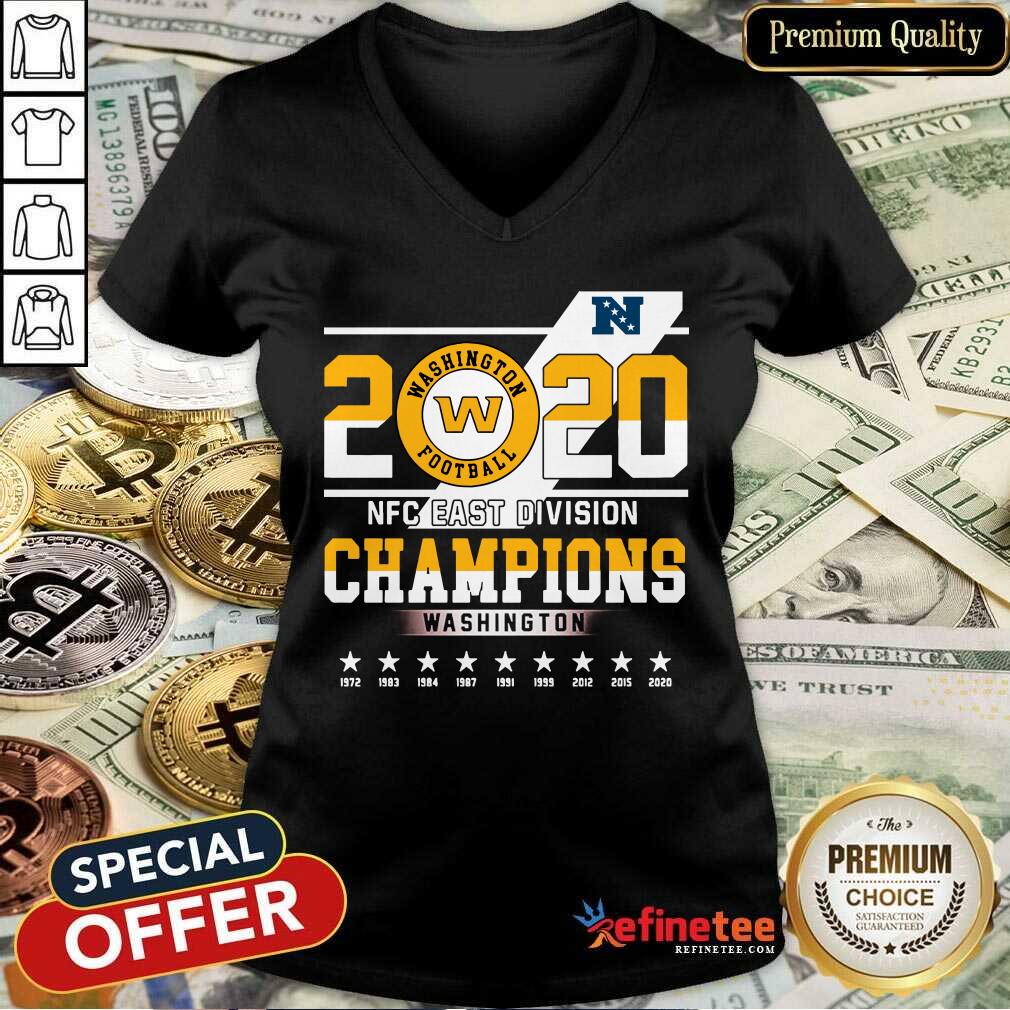 Pro 2020 Washington Football Nfc East Division Champions Washington Shirt