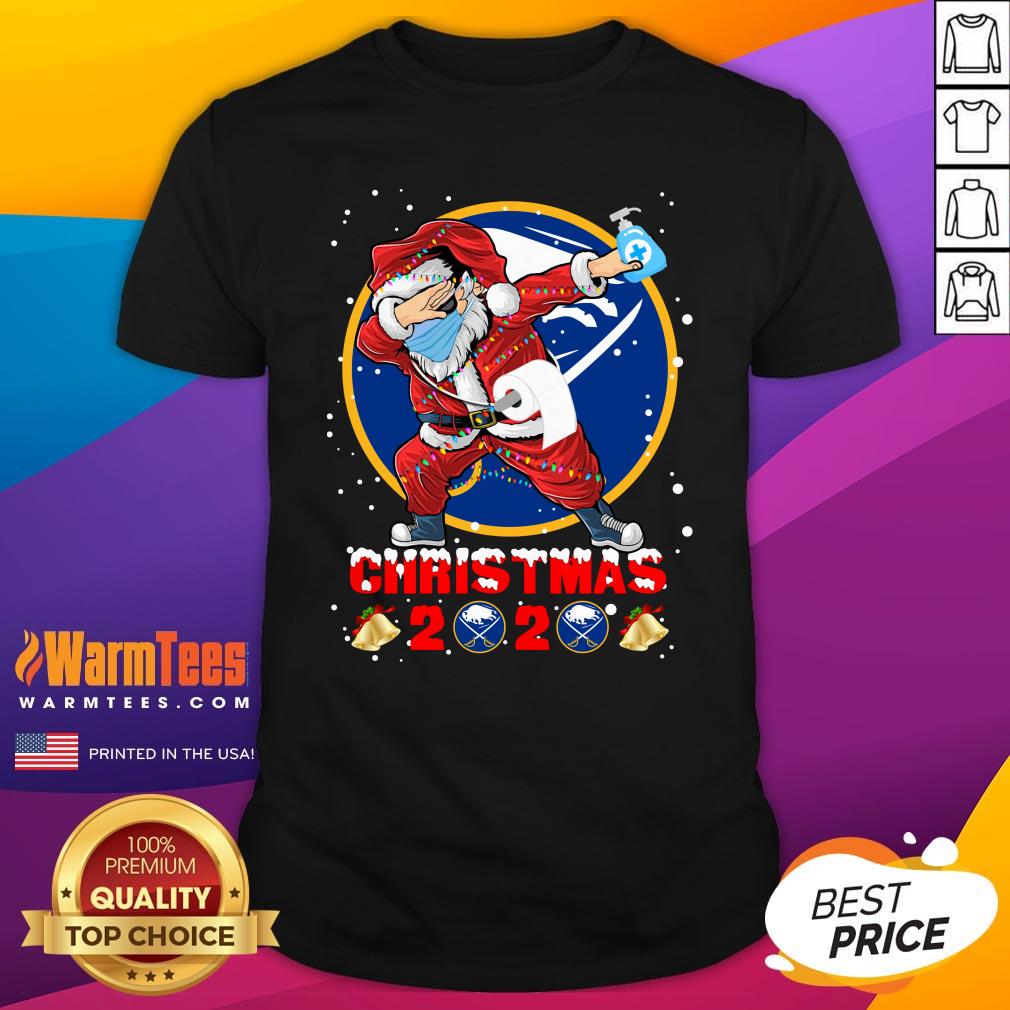 Pro Buffalo Sabres Funny Santa Claus Dabbing Christmas 2020 Shirt