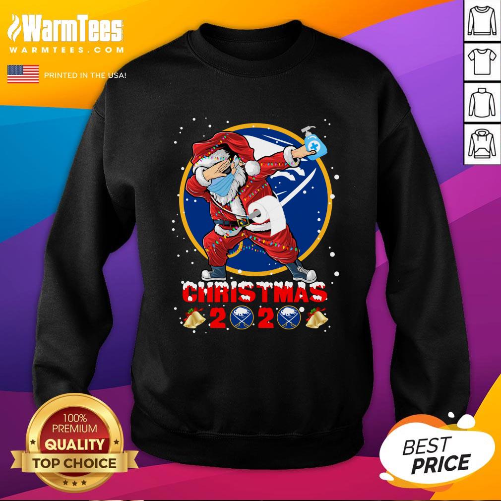 Pro Buffalo Sabres Funny Santa Claus Dabbing Christmas 2020 Shirt