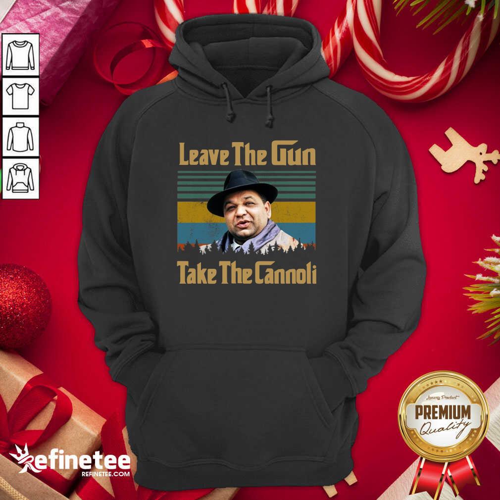 Pro Peter Clemenza Godfather Leave The Gun Take The Cannoli Vintage Shirt