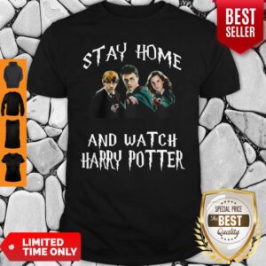Stay Home And Watch Harry Potter Characters Shirt
