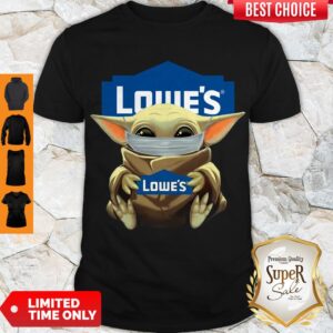 Awesome Star Wars Baby Yoda Mask Hug Lowes Shirt