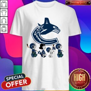 Vancouver Canucks The Peanuts Character Shirt