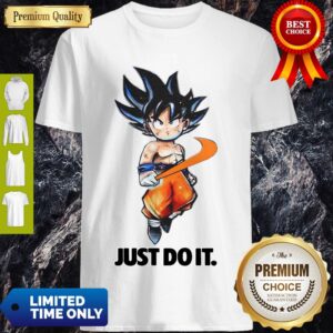 Pretty Nike Songoku Just Do It Dragon Ball Shirt