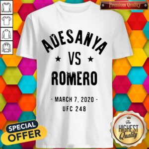 Awesome Adesanya vs Yoel Romero Shirt