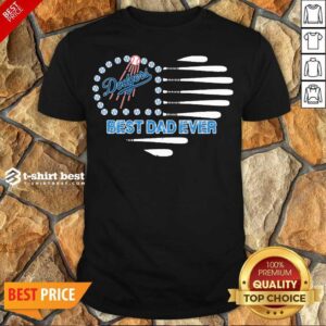 Original Los Angeles Dodgers Best Dad Ever Shirt