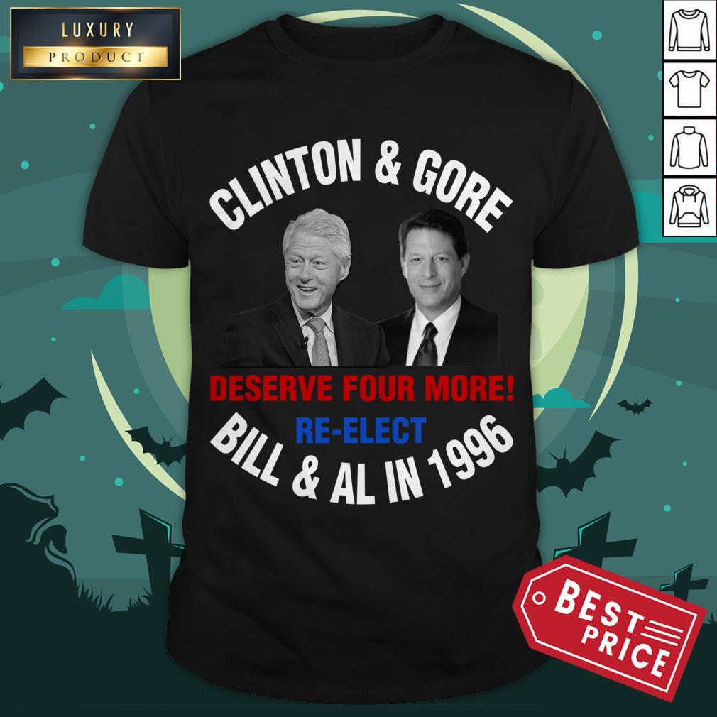 Re-elect Clinton and Gore USA Election 2020 Fun Gift Shirt