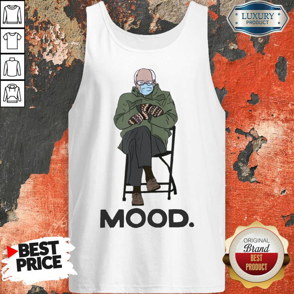 Relaxed Bernie Sanders 10 Mood Shirt