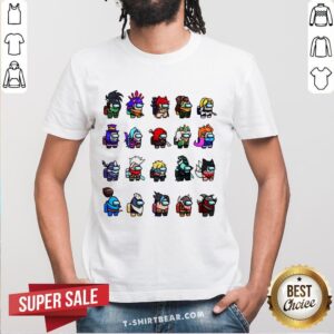 Cute Among Us X League Of Legends Games Shirt