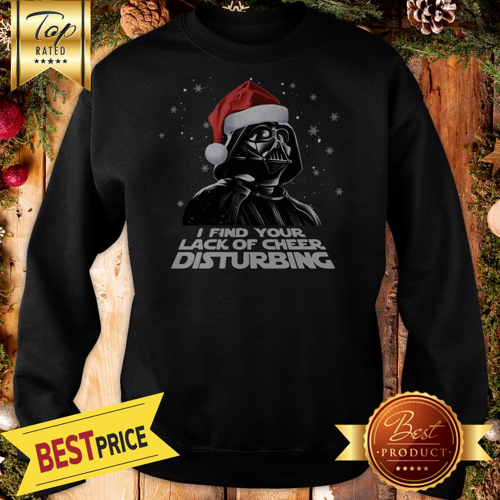 Santa I Find Your Lack Of Faith Disturbing Shirt