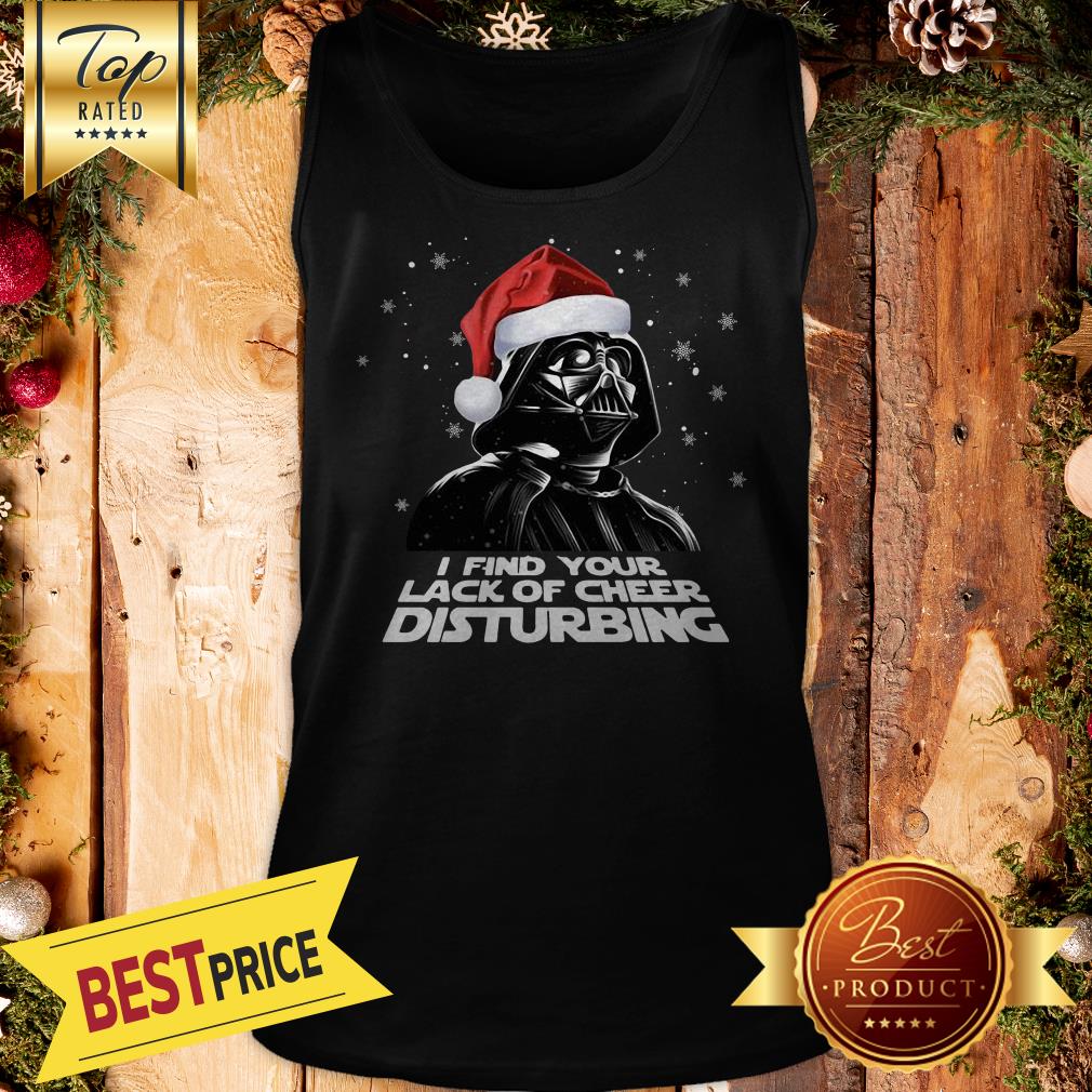 Santa I Find Your Lack Of Faith Disturbing Shirt