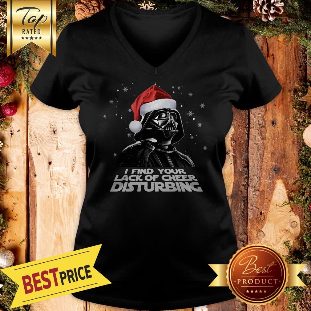 Santa I Find Your Lack Of Faith Disturbing Shirt
