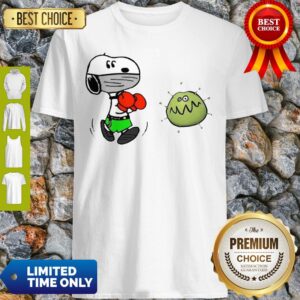 Funny Snoopy Boxing Coronavirus Shirt