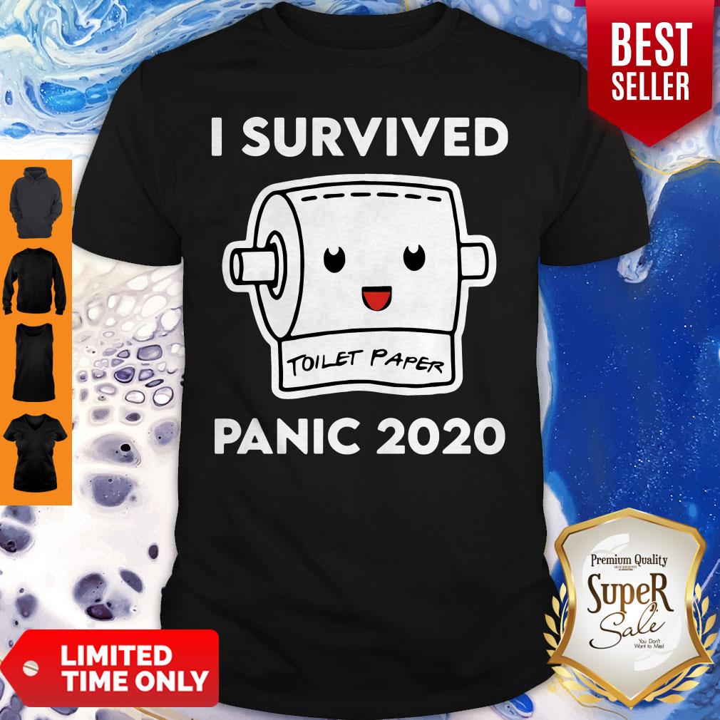 Plague I Survived Panic 2020 Toilet Paper Shirt