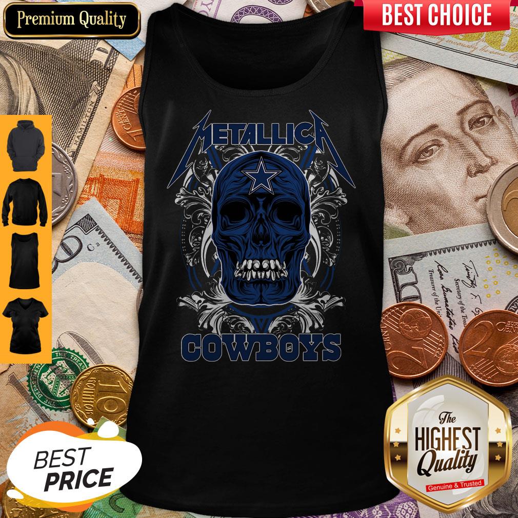 Skull Metallica Dallas Cowboys Shirt