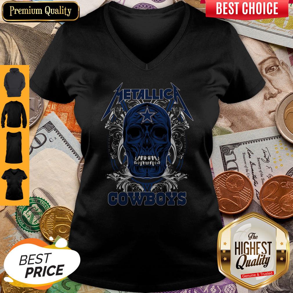 Skull Metallica Dallas Cowboys Shirt