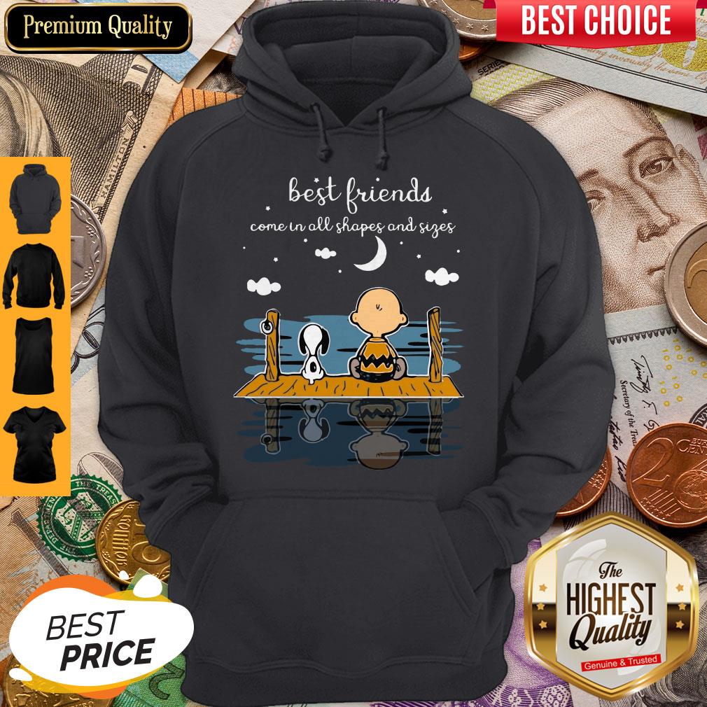 Snoopy And Peanut Best Friends Come In All Shapes And Sizes Shirt