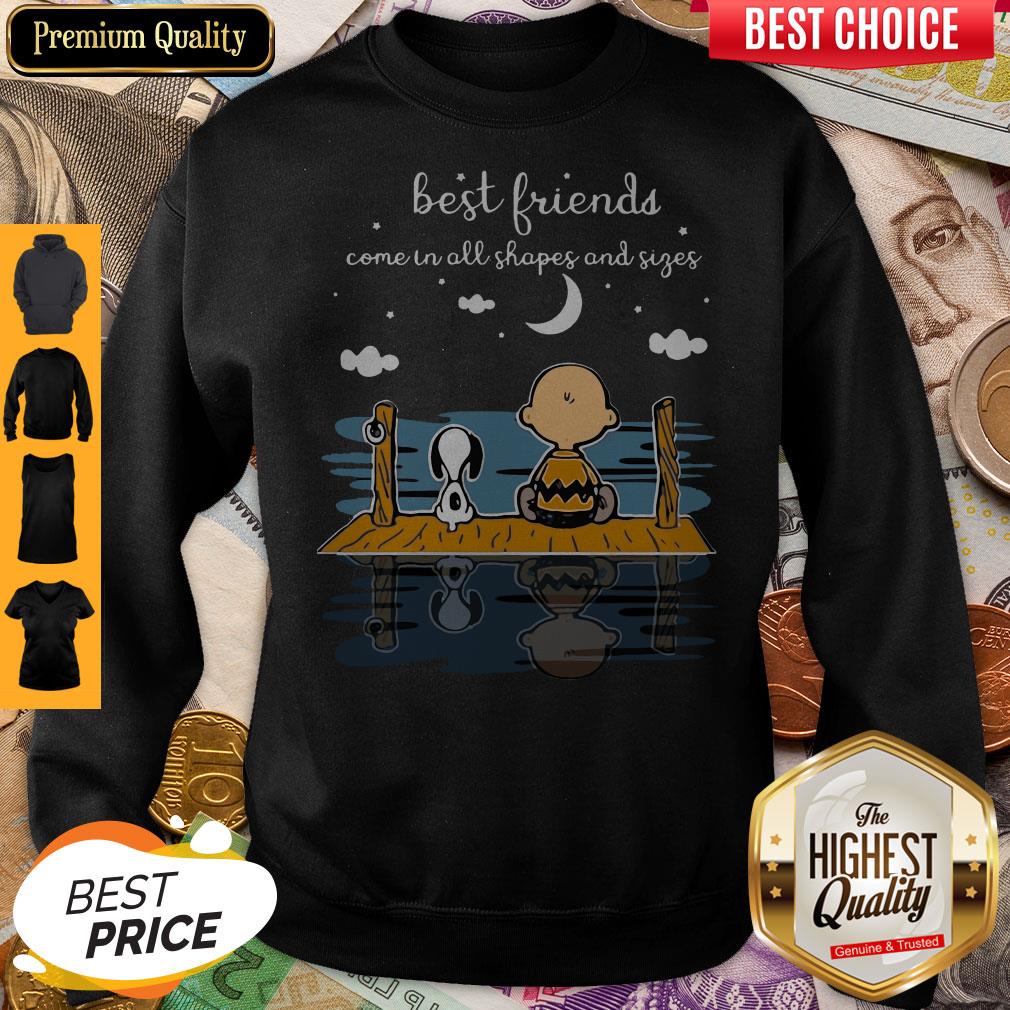 Snoopy And Peanut Best Friends Come In All Shapes And Sizes Shirt