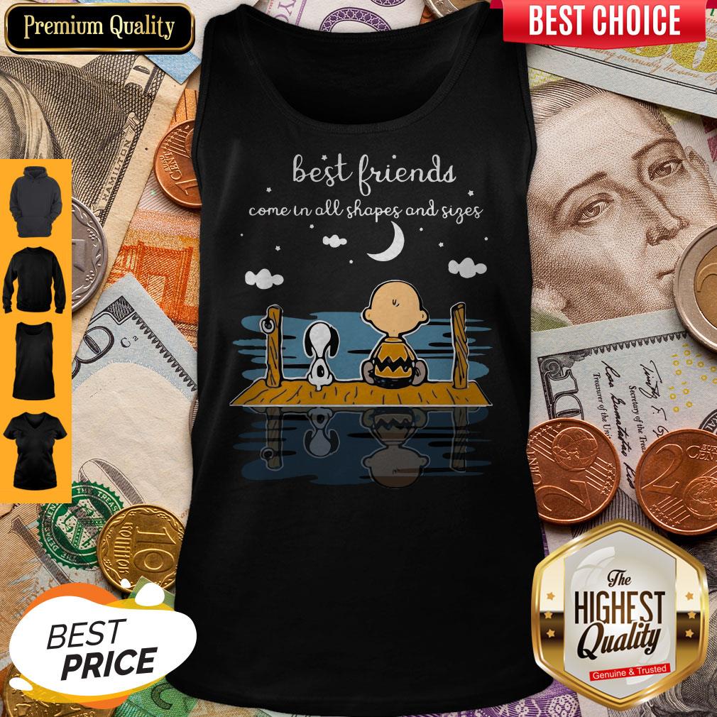 Snoopy And Peanut Best Friends Come In All Shapes And Sizes Shirt