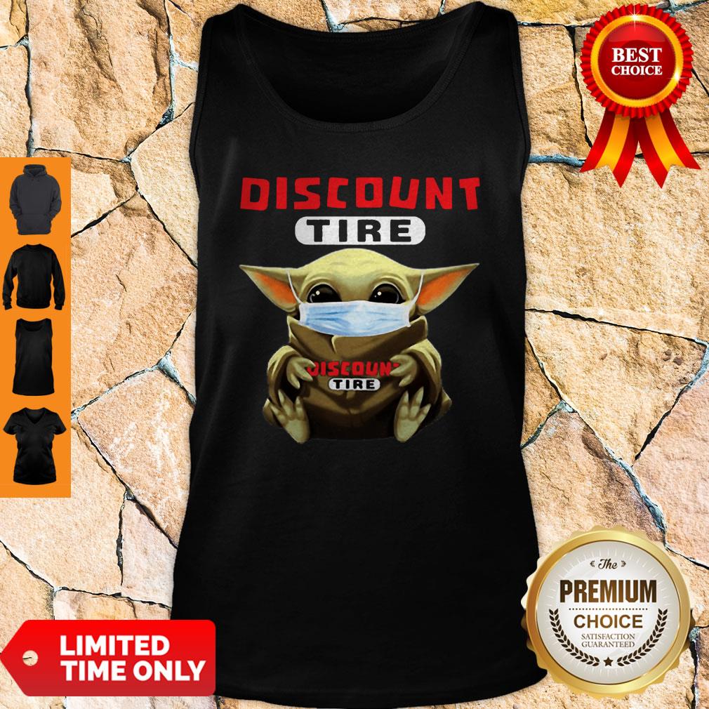 Star Wars Baby Yoda Mmask Discount Tire Coronavirus Shirt