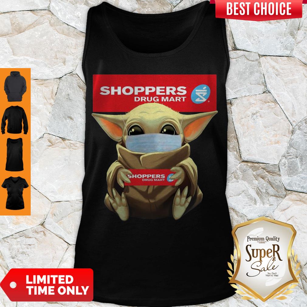 Cute Baby Yoda Face Mask Hug Shoppers Drug Mart Shirt