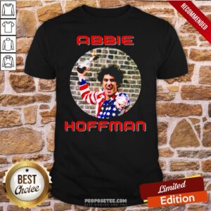 Nice Abbie Hoffman In His American Flag Shirt