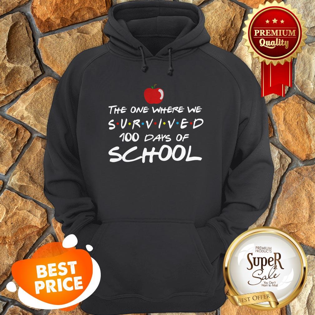 The One Where We Survived 100 Days Of School Friends Shirt