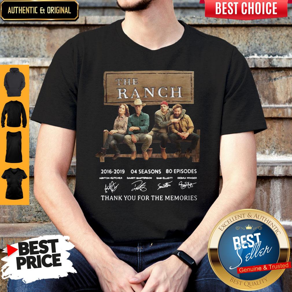 The Ranch TV Series 2016-2020 Signature Thank You For The Memories Shirt