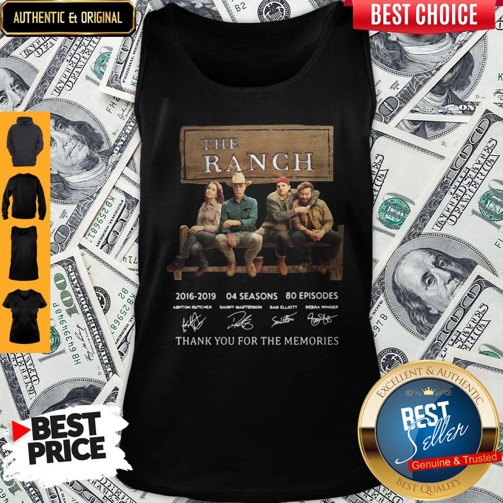 The Ranch TV Series 2016-2020 Signature Thank You For The Memories Shirt