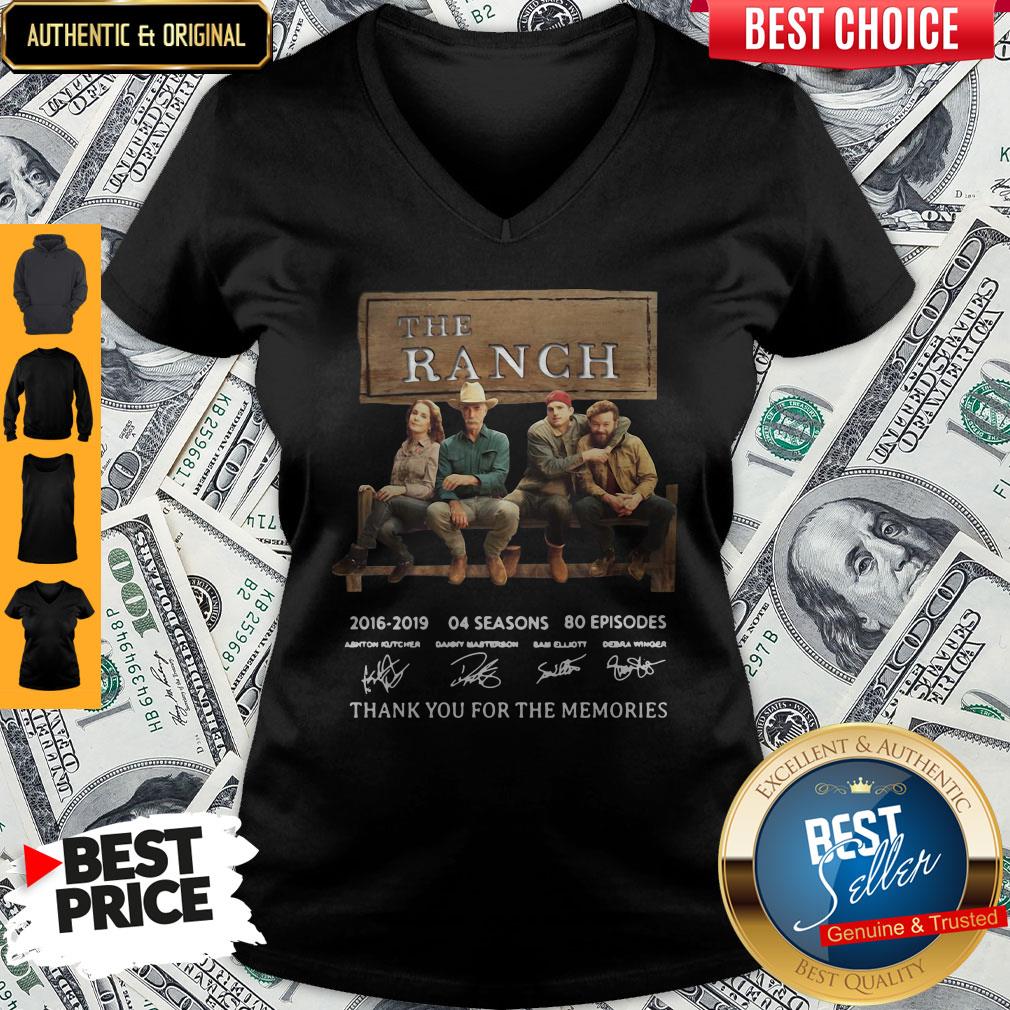 The Ranch TV Series 2016-2020 Signature Thank You For The Memories Shirt