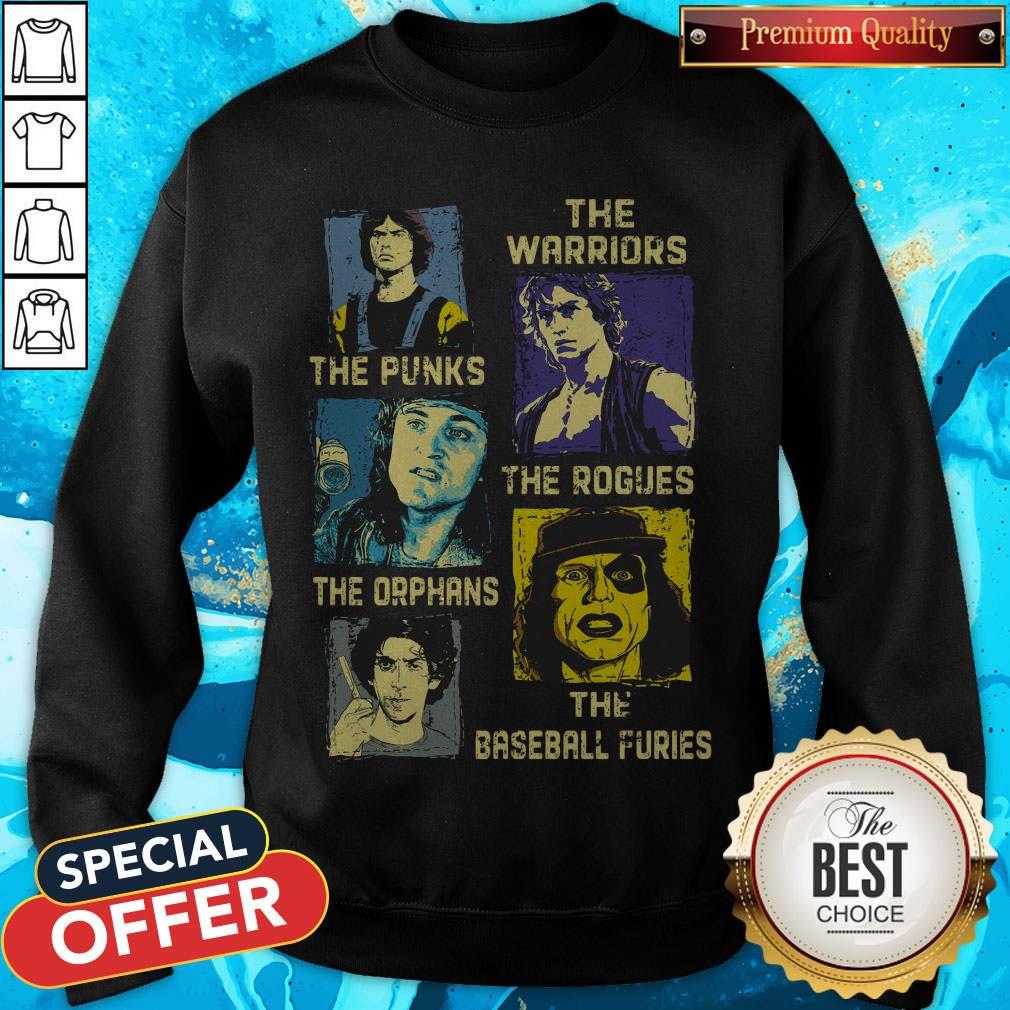 The Warriors The Punks The Rogues The Orphans The Baseball Furies T-Shirt