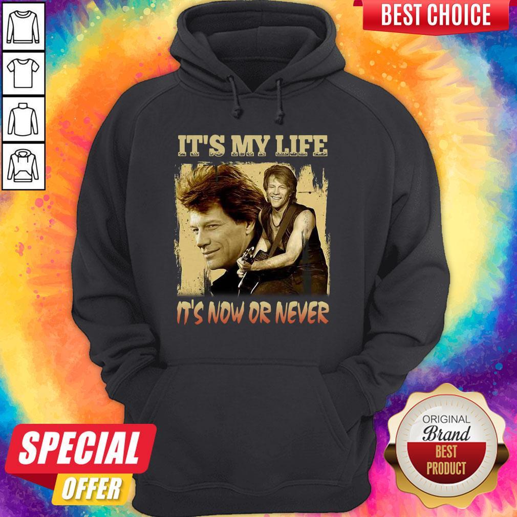 Top Bon Jovi It’s My Life It’s Now Or Never Vintage Shirt