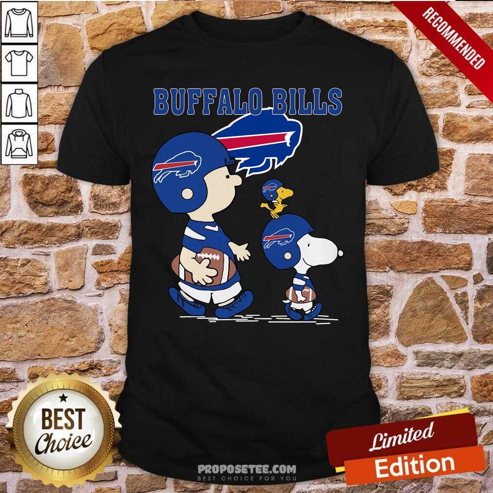 Top Buffalo Bills Snoopy Woodstock Football Shirt