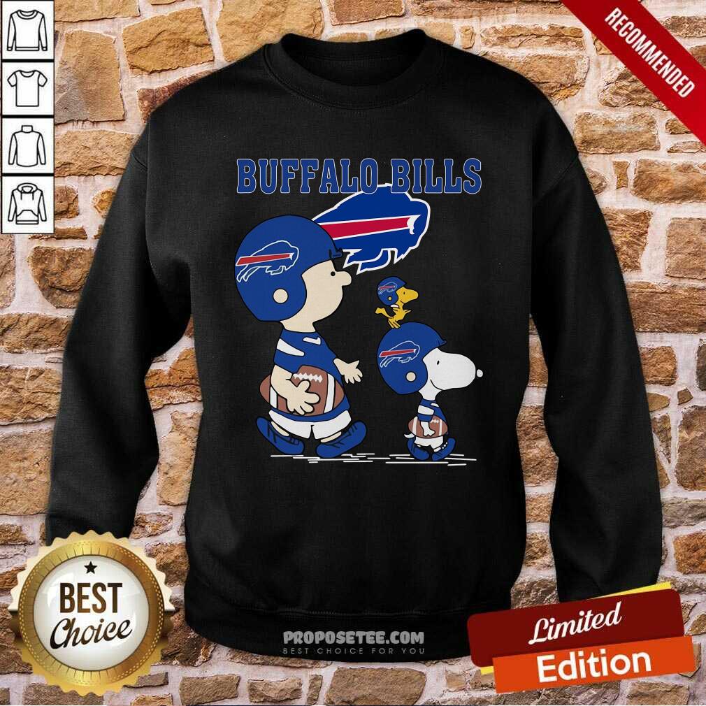 Top Buffalo Bills Snoopy Woodstock Football Shirt