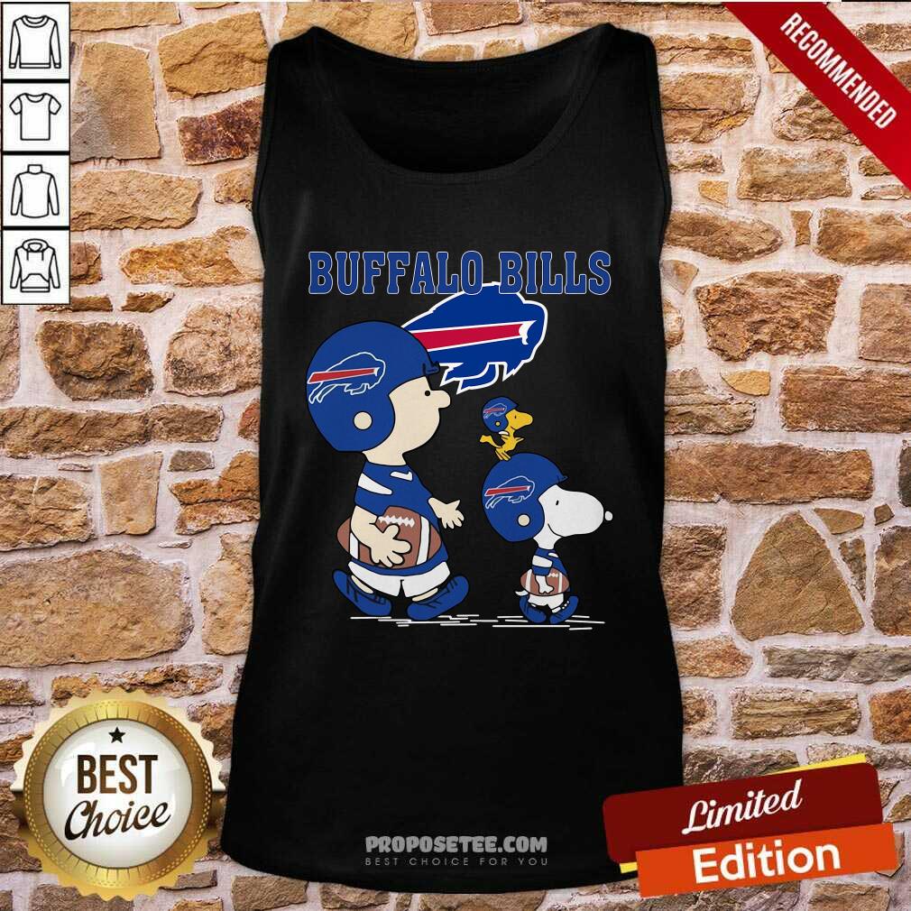 Top Buffalo Bills Snoopy Woodstock Football Shirt
