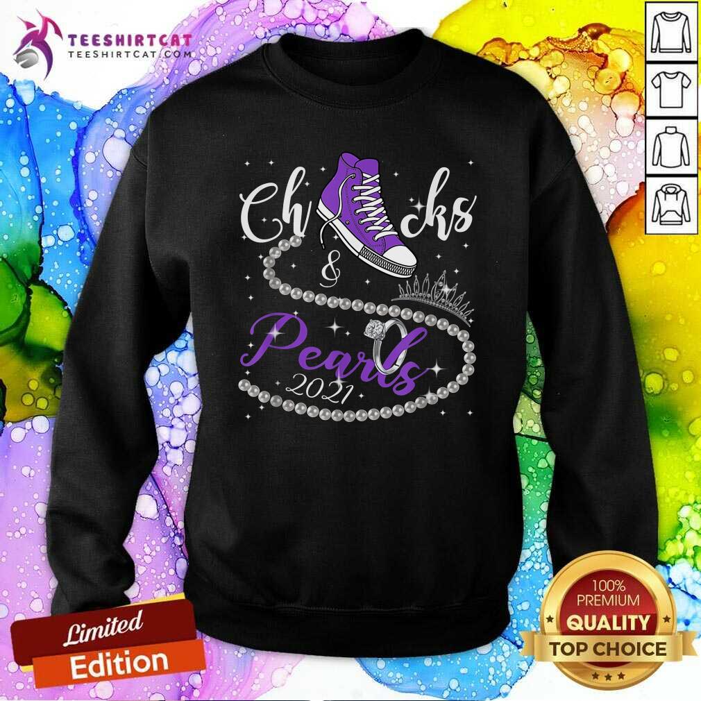 Top Chuck And Pearls 2021 Kamala Harris Official Shirt