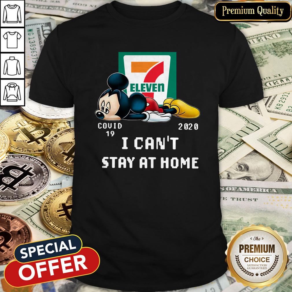 Top Eleven Mickey Mouse Covid 19 2020 I Can't Stay At Home Shirt