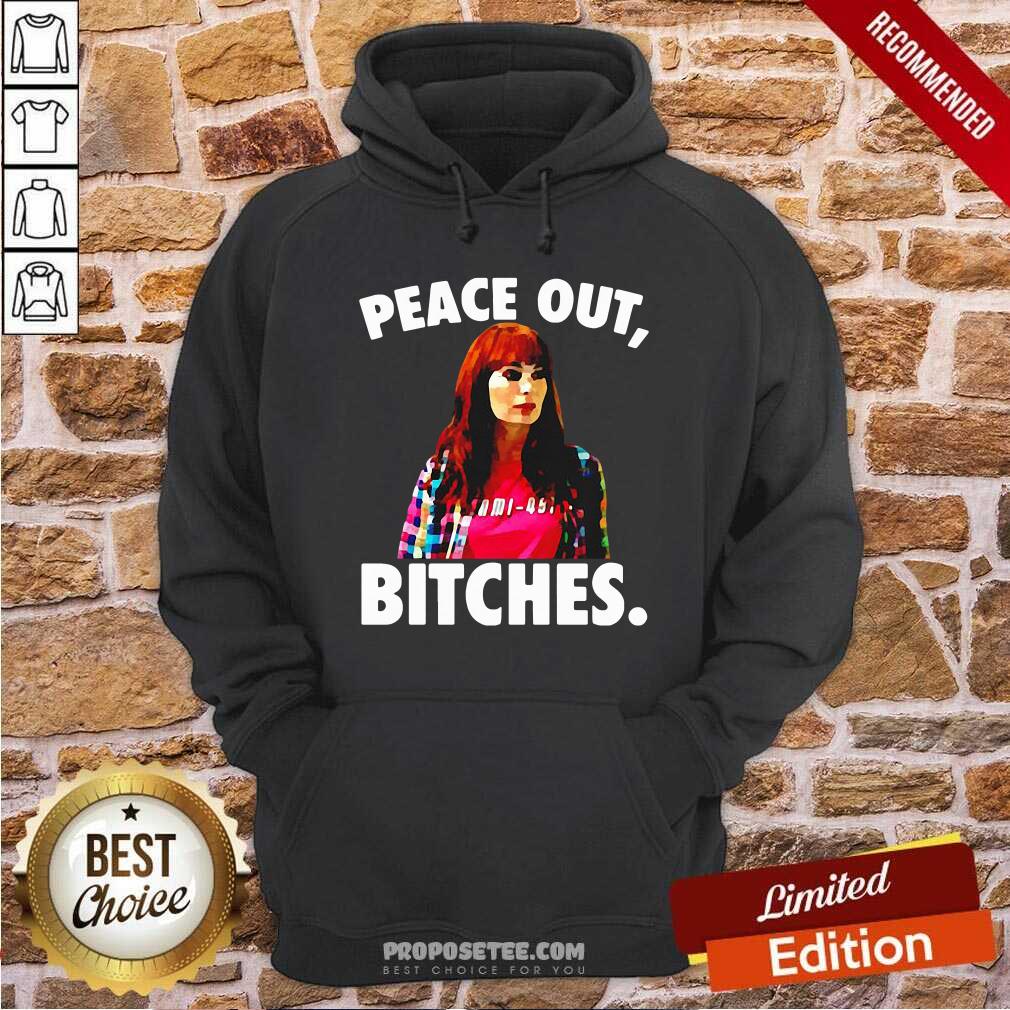 Top Felicia Day Peace Out Bitches Shirt