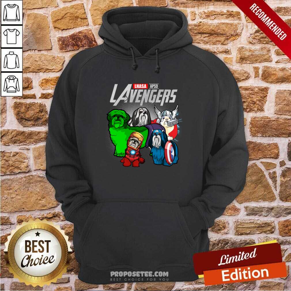 Top Lhasa Apso Marvel Avengers LAvengers Shirt
