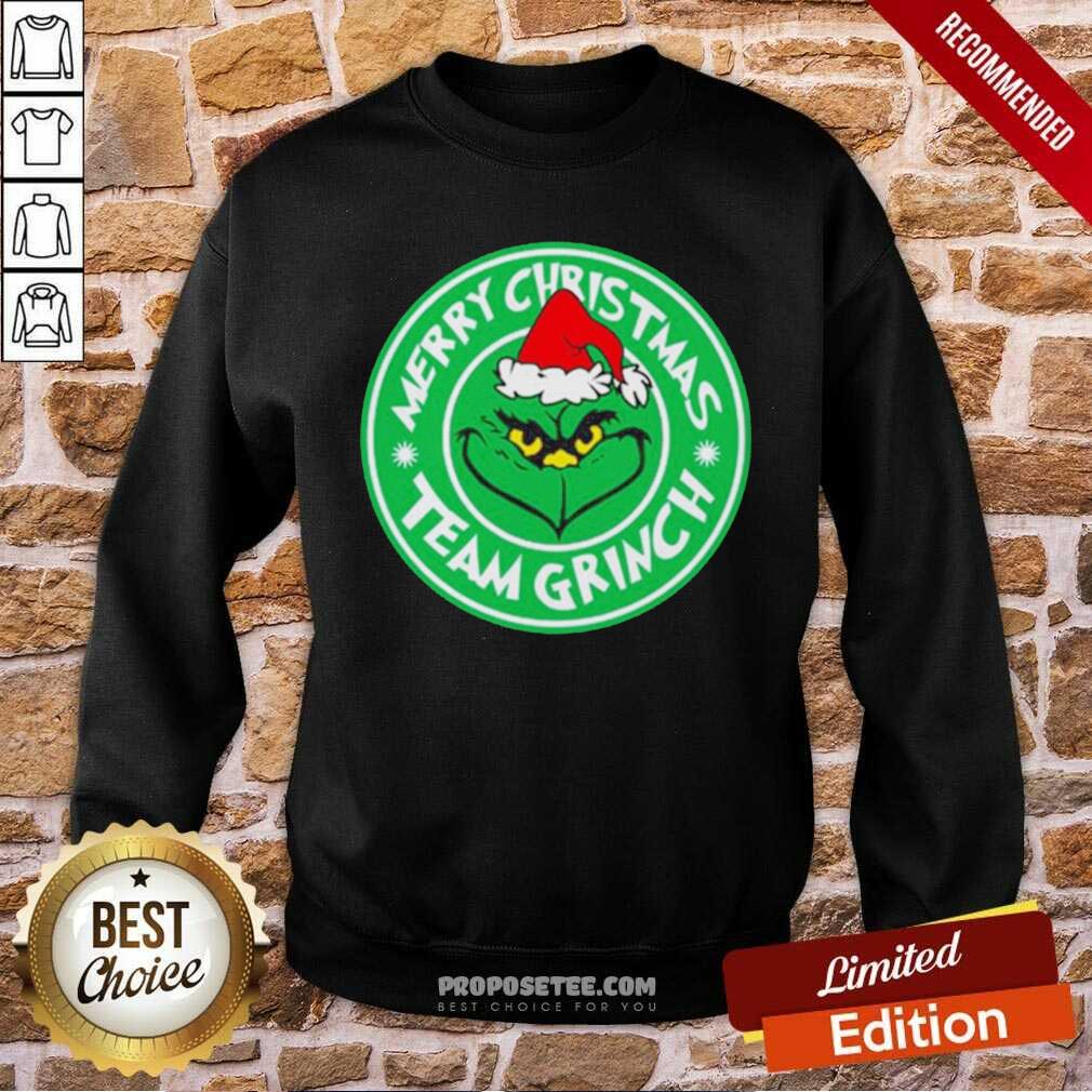 Top Merry Christmas Team Grinch Shirt