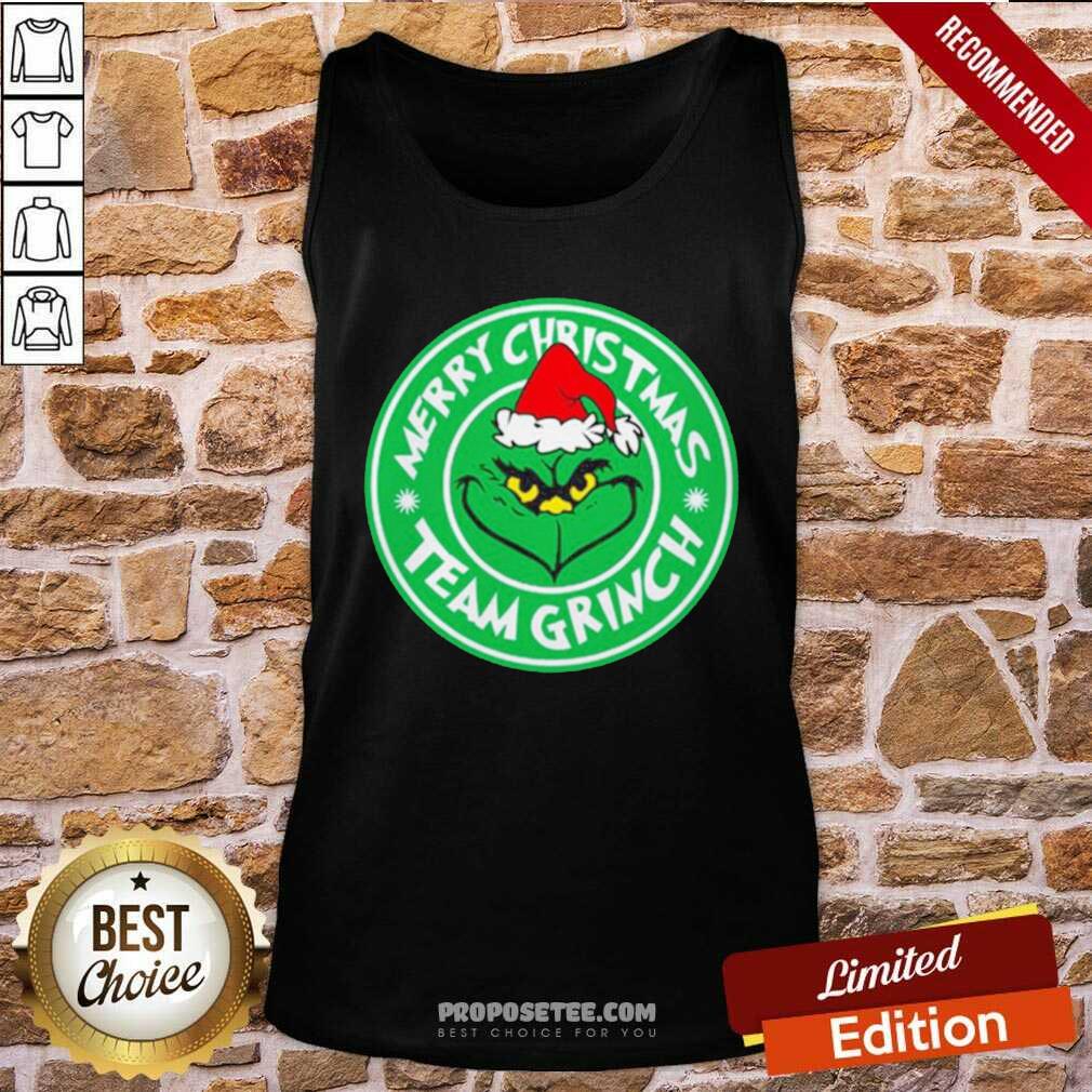 Top Merry Christmas Team Grinch Shirt