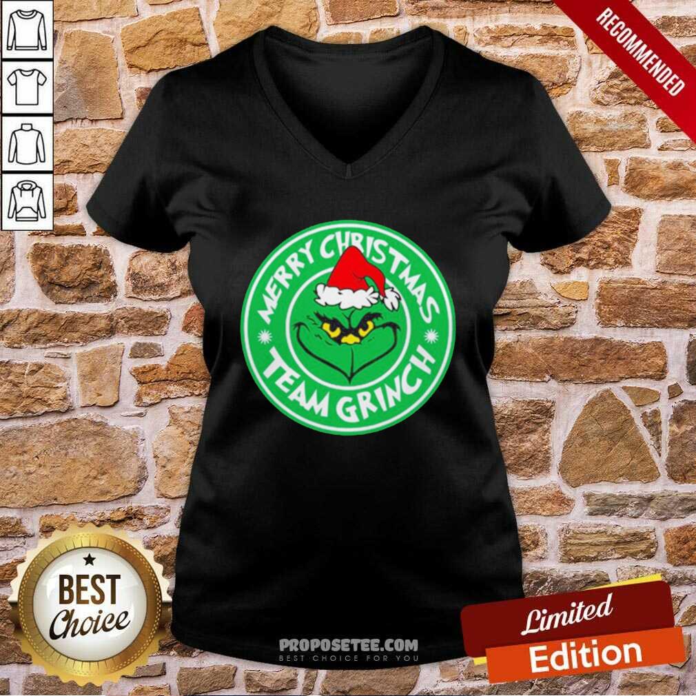 Top Merry Christmas Team Grinch Shirt