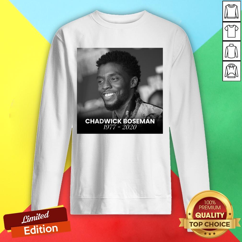 Top Rip Chadwick Boseman 1977 2020 Shirt