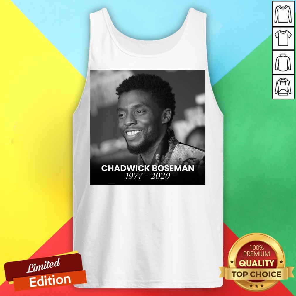 Top Rip Chadwick Boseman 1977 2020 Shirt