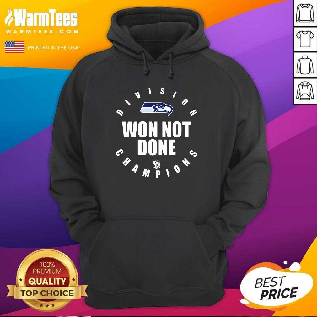 Top Seahawks Nfc West Champions We Not Done Shirt