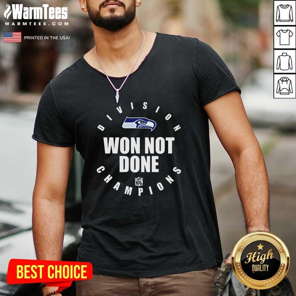 Top Seahawks Nfc West Champions We Not Done Shirt
