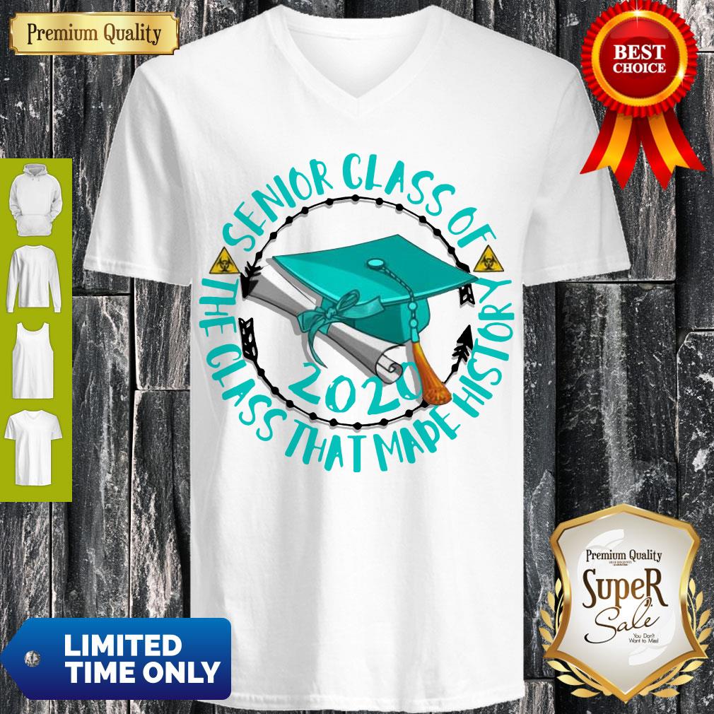 Top Senior Class Of 2020 The Class That Made His Story Blue Circle Shirt