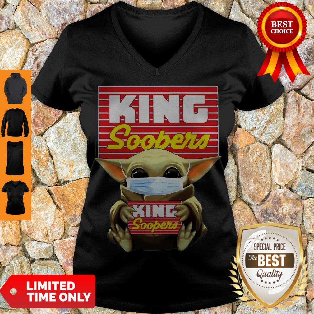 Top Star Wars Baby Yoda Mask Hug King Soopers Covid-19 Shirt